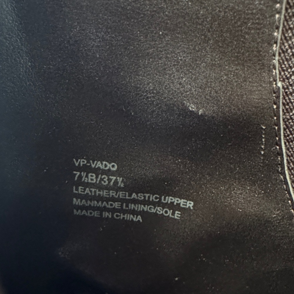 Vince Camuto Tan Leather Wedge Sandals - Picture 12 of 12